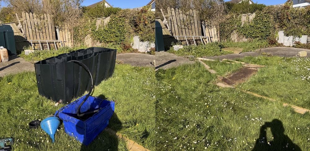 Bunded oil tank removal in Millisle