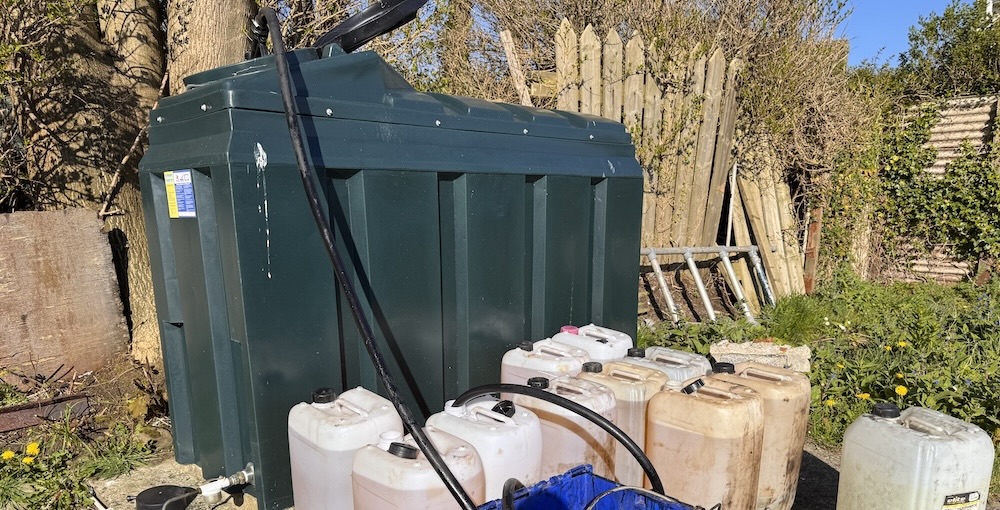 Heating oil transfer in Millisle